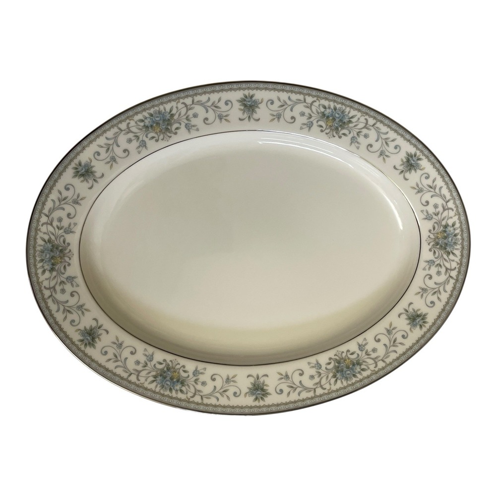 Carico Tivoli 16.25 Inch Fine China Large Serving Oval Platter Formal 7954